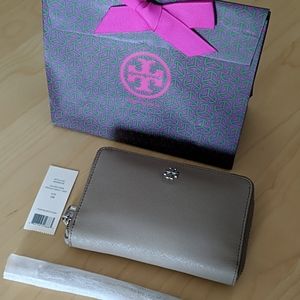 Tory Burch Zip Around Wallet Wristlet